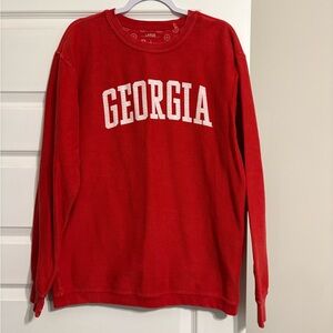 Georgia Corded Sweatshirt